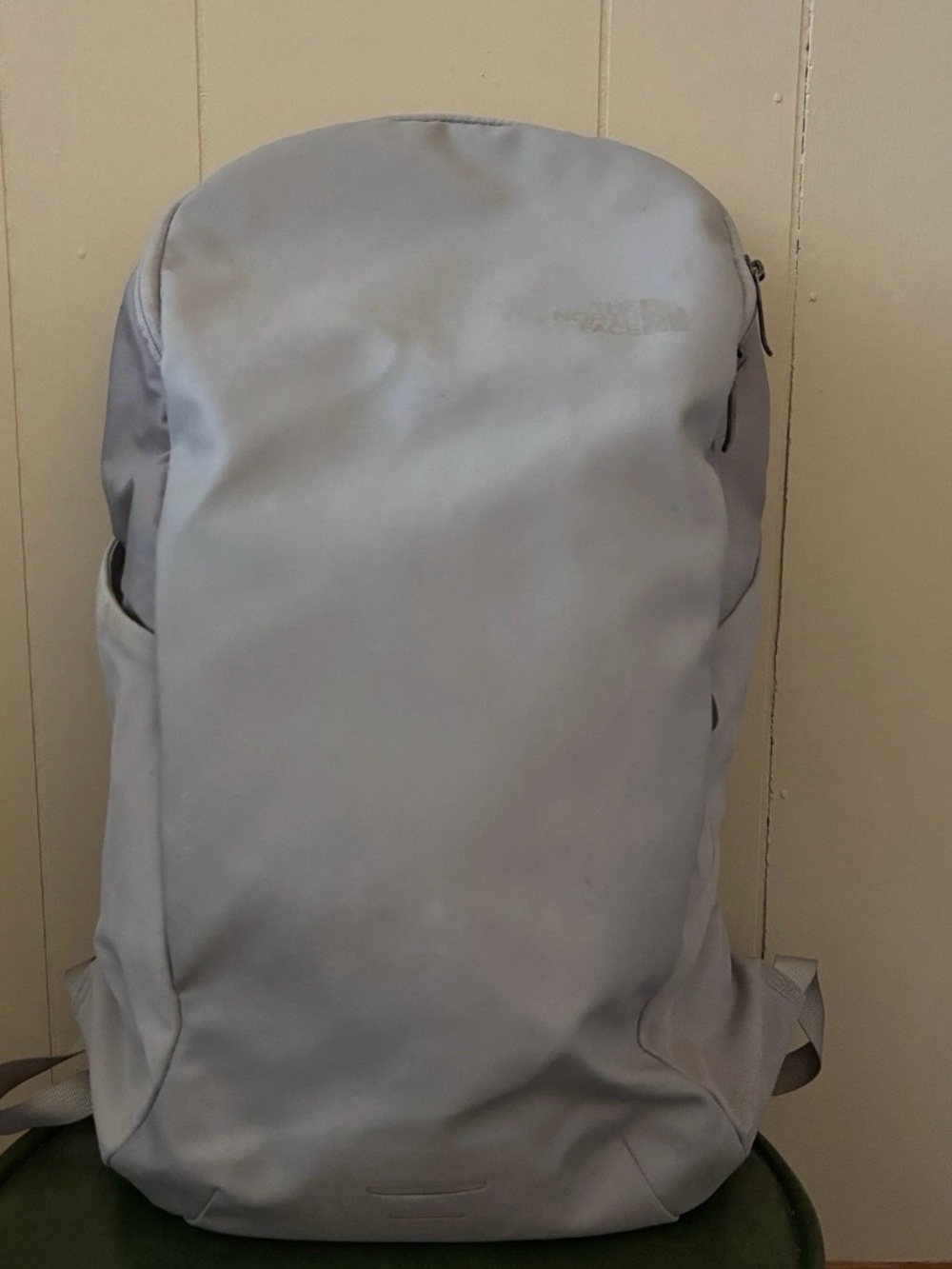 The North Face Light Gray Minimalist Commuter Laptop Backpack READ